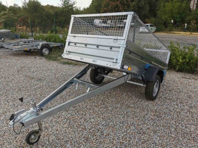 Ремарке 263х125x35см,750кг., с Ресьори и Амортисьори Ремарке 263х125x35см,750кг., с Ресьори и Амортисьори