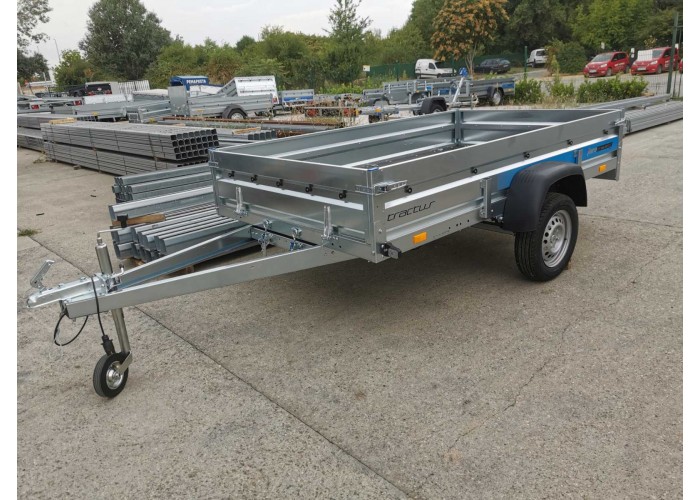 Ремарке TRACTUS MULTI-FLEX, 263х150x35 см, 750кг. Ремарке TRACTUS MULTI-FLEX, 263х150x35 см, 750кг.